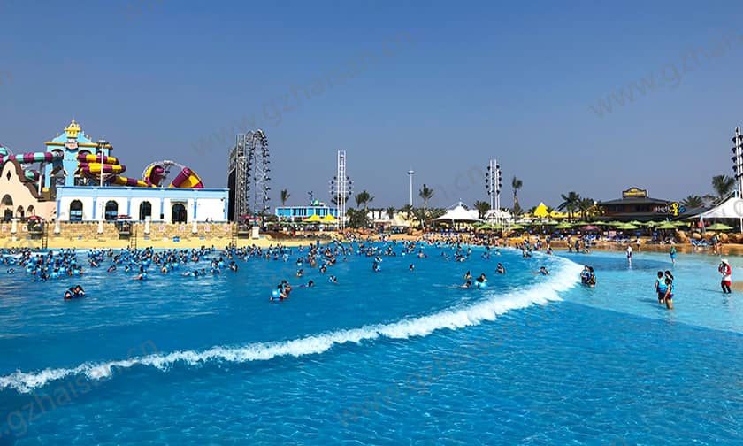 浙江宁波阿拉的海水上乐园