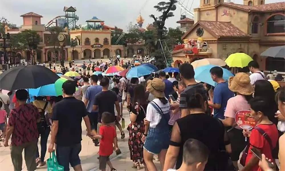 jinnianhui今年会游乐参与打造的欢乐海岸PLUS三天迎客超16万人！