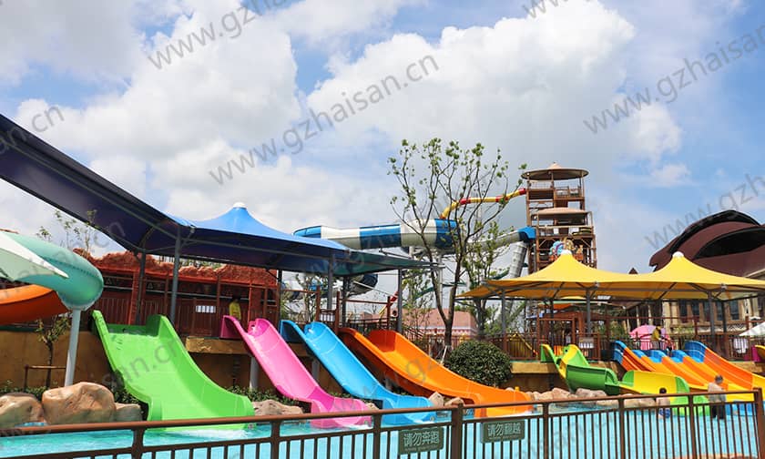 苏州湾梦幻水世界儿童水滑道 苏州湾梦幻水世界儿童水滑道