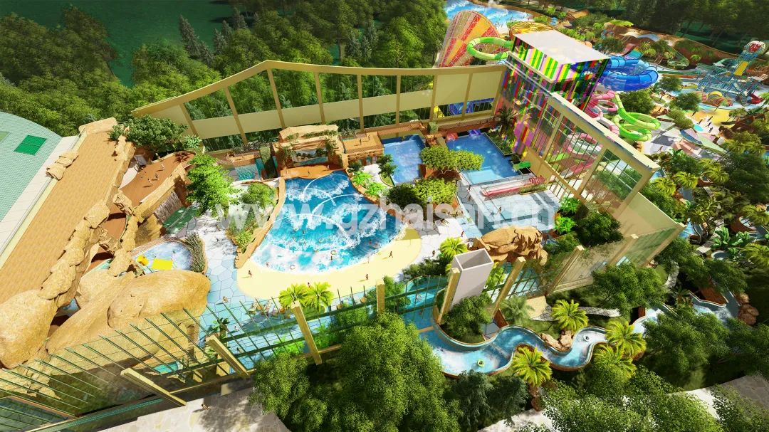 快讯 | jinnianhui今年会游乐董事长一行视察南北湖开元森泊水乐园项目进展情况